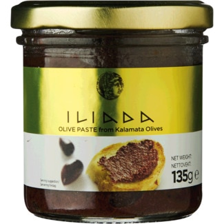 Pasta de Azeitona Kalamata frasco 135 g - Iliada