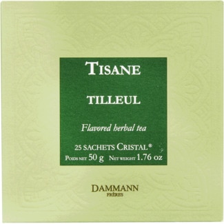 Tisana de Tília embalagem 25 unidades - Dammann Fréres