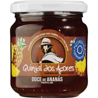 Doce de Ananás frasco 250 g - Quintal Dos Açores