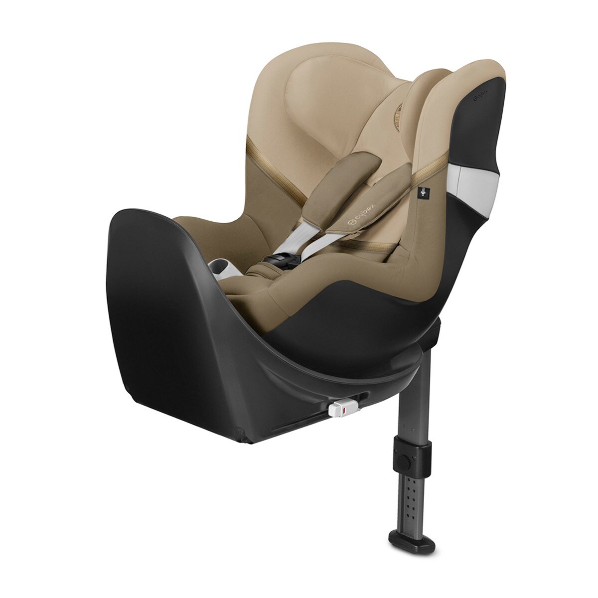 Cybex - Silla De Auto Sirona M2 I-Size (45 - 105 Cm.) Con Base Isofix Classic Beige Beige