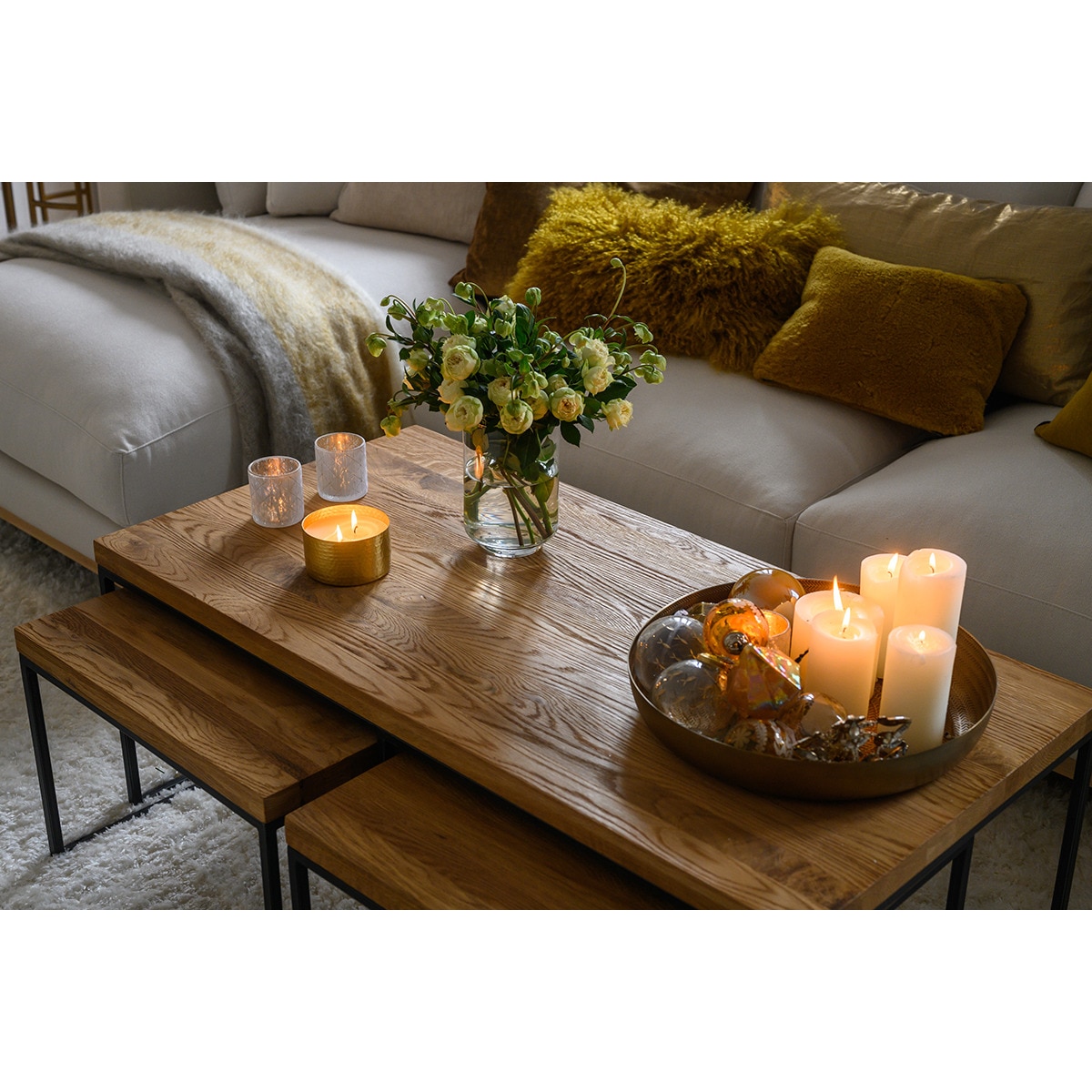 Vela Cilíndrica - Marfim Marfim-3