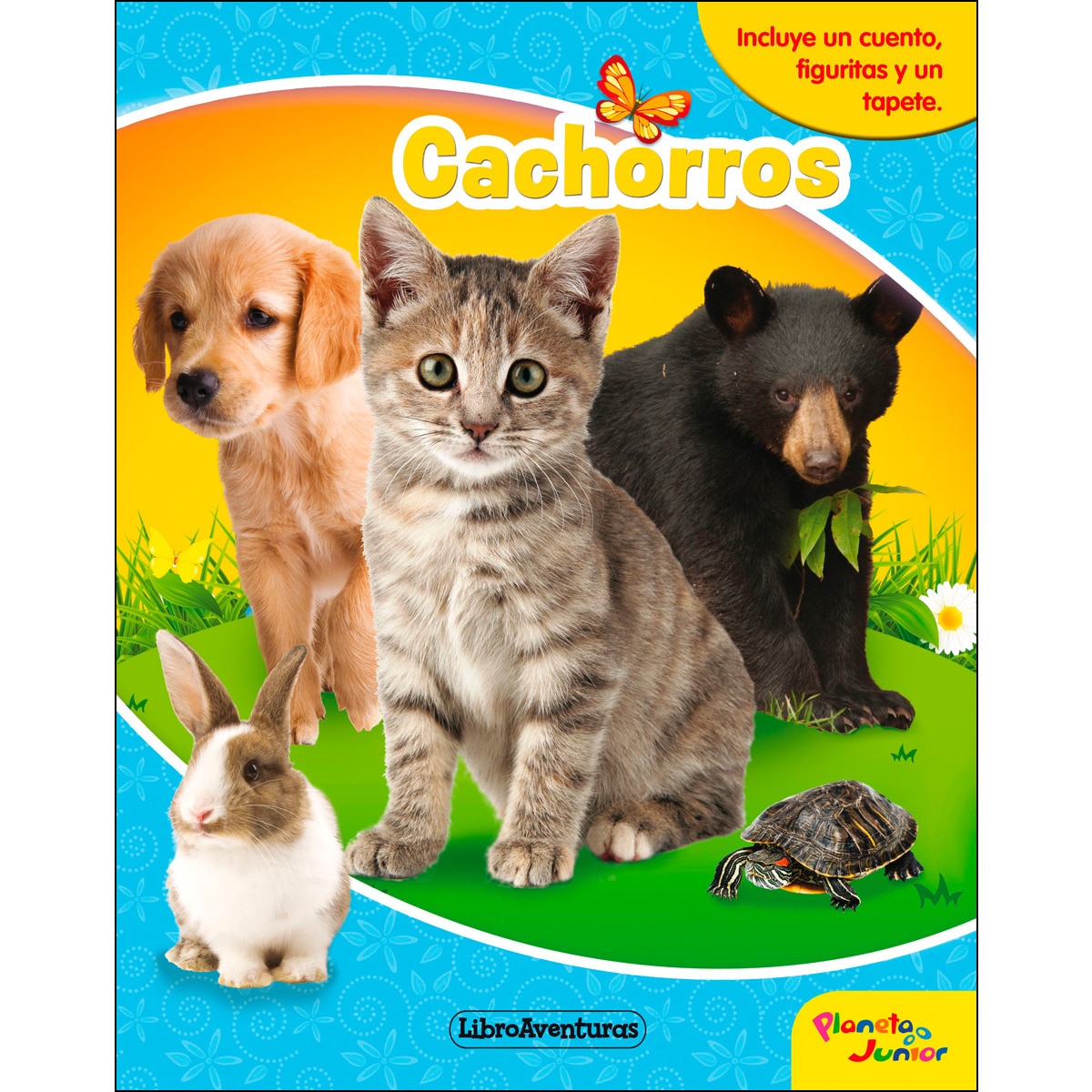 Cachorros. Libroaventuras: Incluye un cuento, figuritas y un tapete 1
