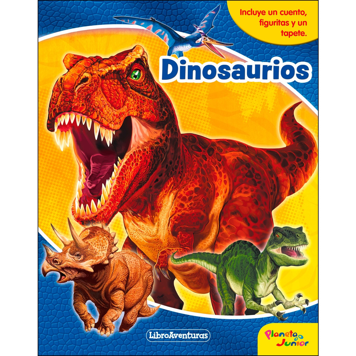 Dinosaurios. Libroaventuras: Incluye un cuento, figuritas y un tapete 1