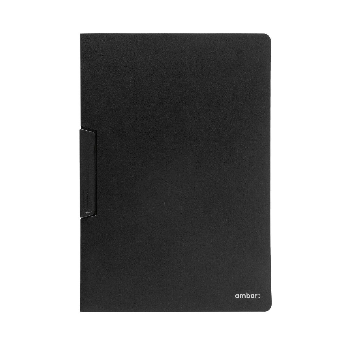 Classificador Clip Lateral Polipro Preto Ambar 1