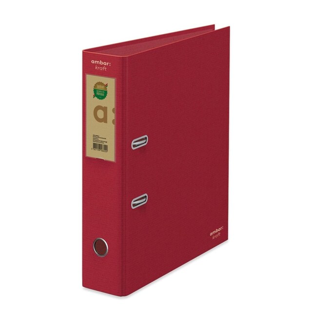 Imagem 0 de Pasta de Arquivo Kraft Lombada Larga Vermelho