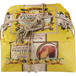 Panettone Limoncello embalagem 750 g - Chiostro