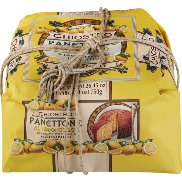 Panettone Limoncello embalagem 750 g