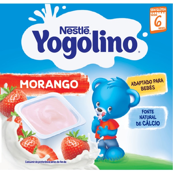 Morango sem Glúten Pack 4 embalagem 100 g