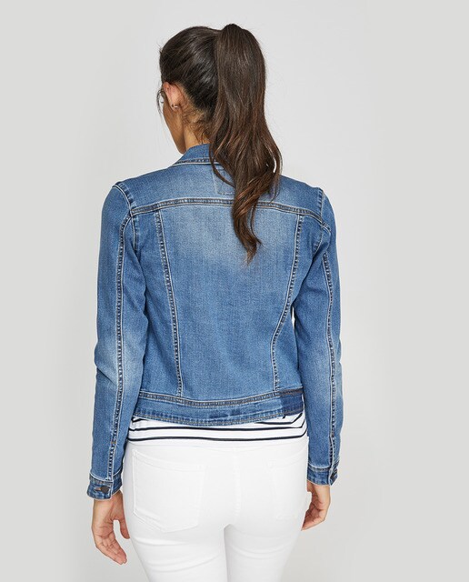 Cazadora vaquera de mujer en color azul · Object · El Corte Inglés