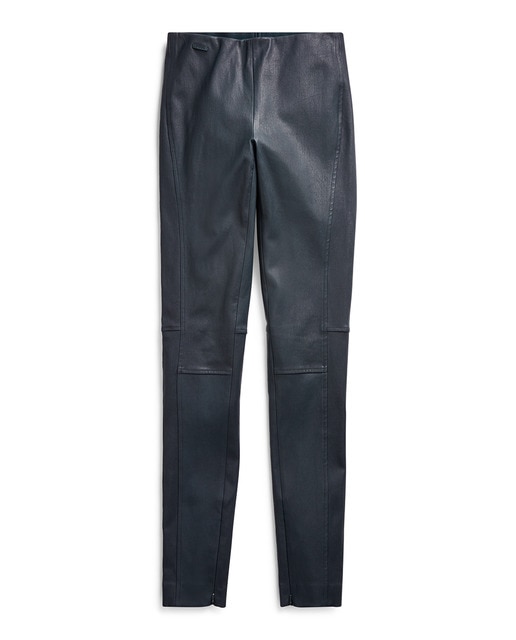 Pantalón de mujer pitillo de piel · Polo Ralph Lauren · El Corte Inglés