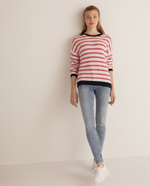 Jersey de mujer oversize rayas