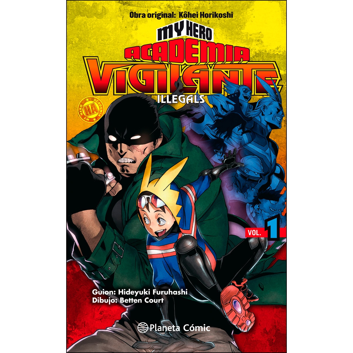My Hero Academia Vigilante Illegals nº 01/15  (Tapa blanda con sobrecubierta) 1