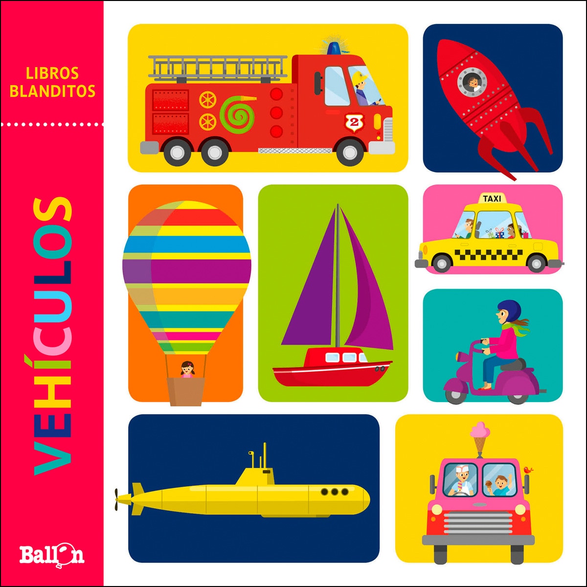 LIBROS BLANDITOS - VEHÍCULOS 1