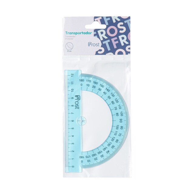 Imagem 0 de Transferidor 12 cm Frost azul