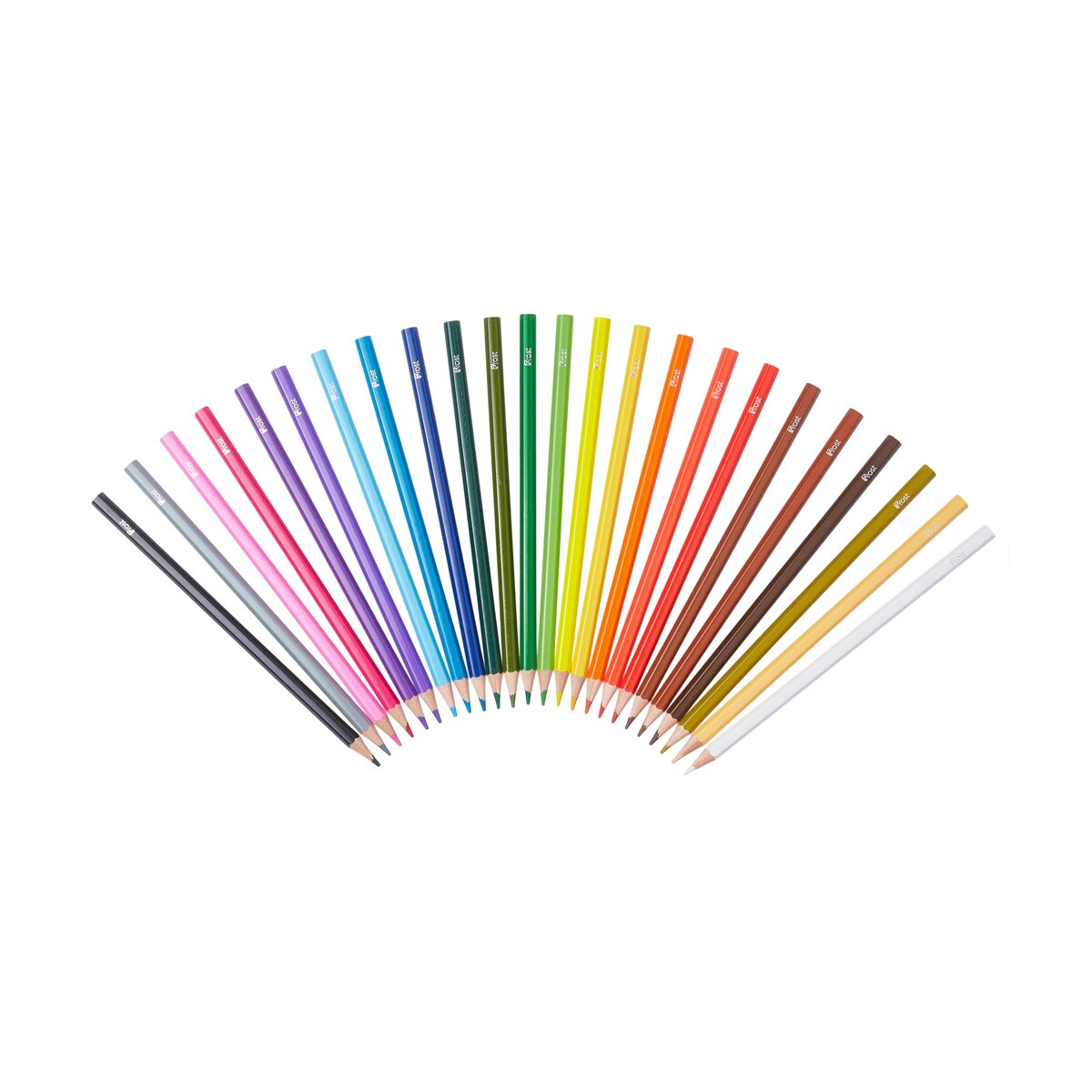 Pack de 24 lápis de cor hexagonais Frost multicolor Multicolor-2