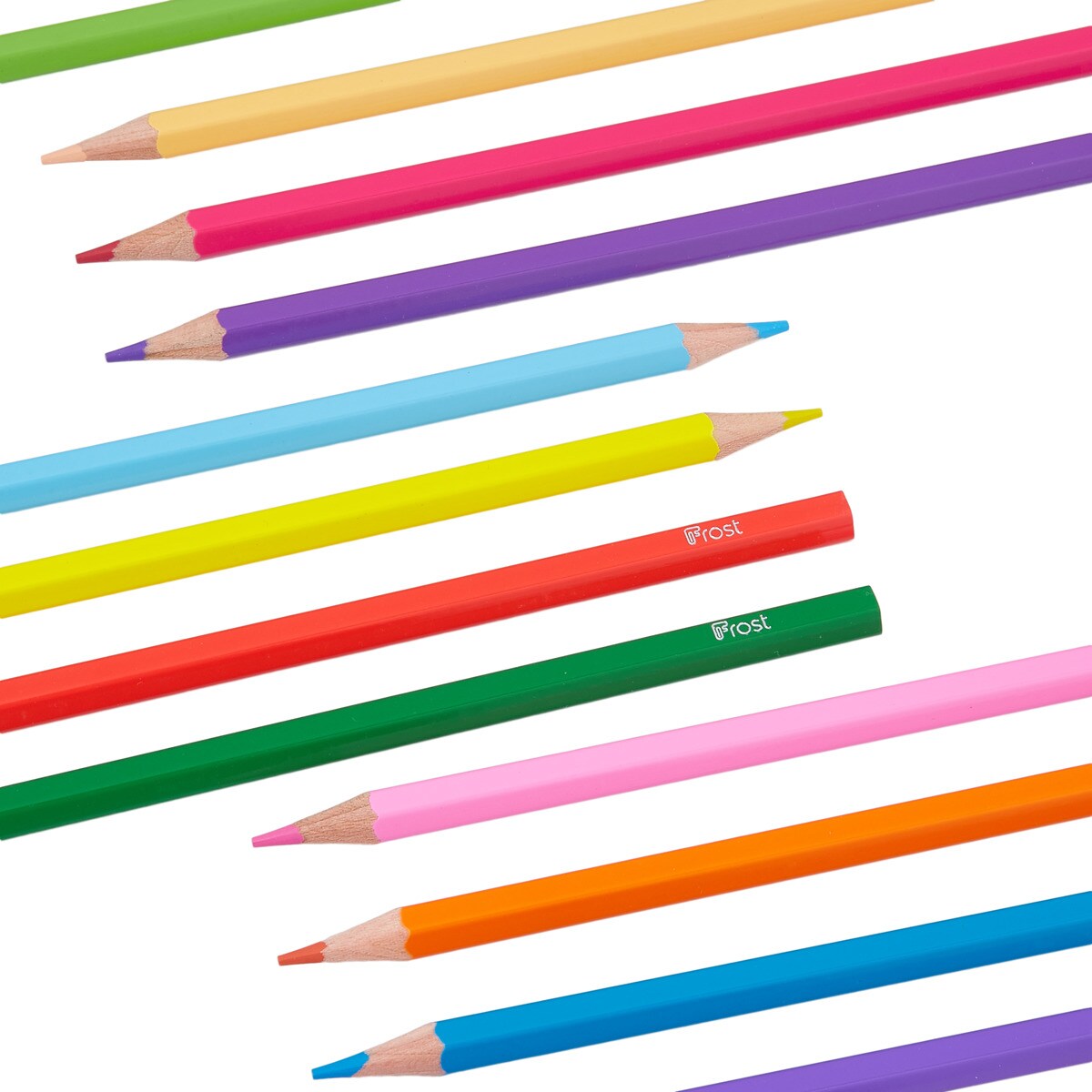 Pack de 24 lápis de cor hexagonais Frost multicolor Multicolor-3