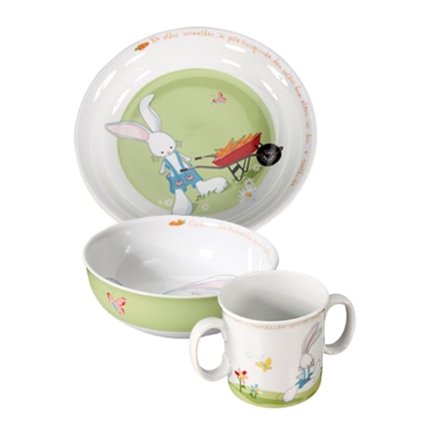 Imagem 0 de Conjunto infantil de 3 peças coelhinho Spal