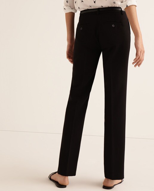 Pantalón de mujer recto con cinturón · Easy Wear · El Corte Inglés