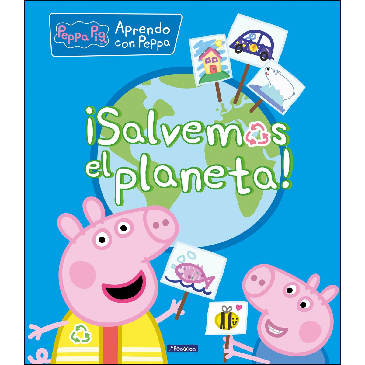 Peppa Pig. Primeros aprendizajes - Aprendo con Peppa. ¡Salvemos el planeta!  (Tapa dura) 1