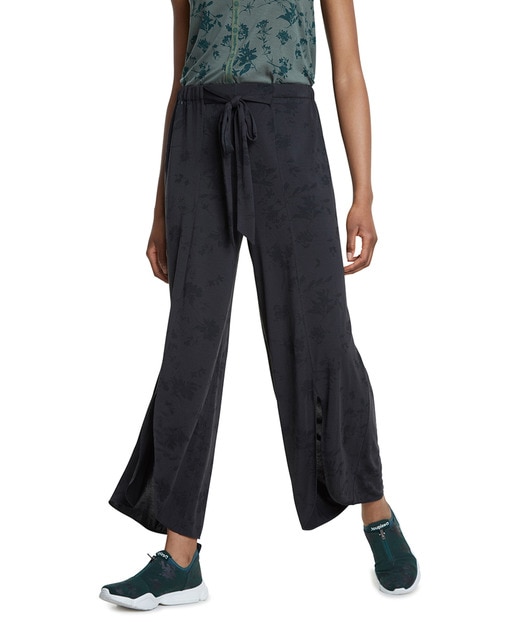 Pantalón de mujer fluido negro