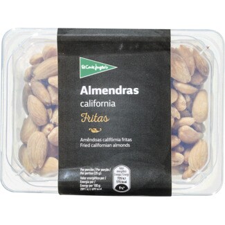 El Corte Inglés Amêndoas Califórnia Fritas embalagem 250 g