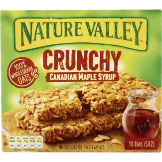 Nature Valley Barritas de Cereais com Xarope de Ácer embalagem 210 g