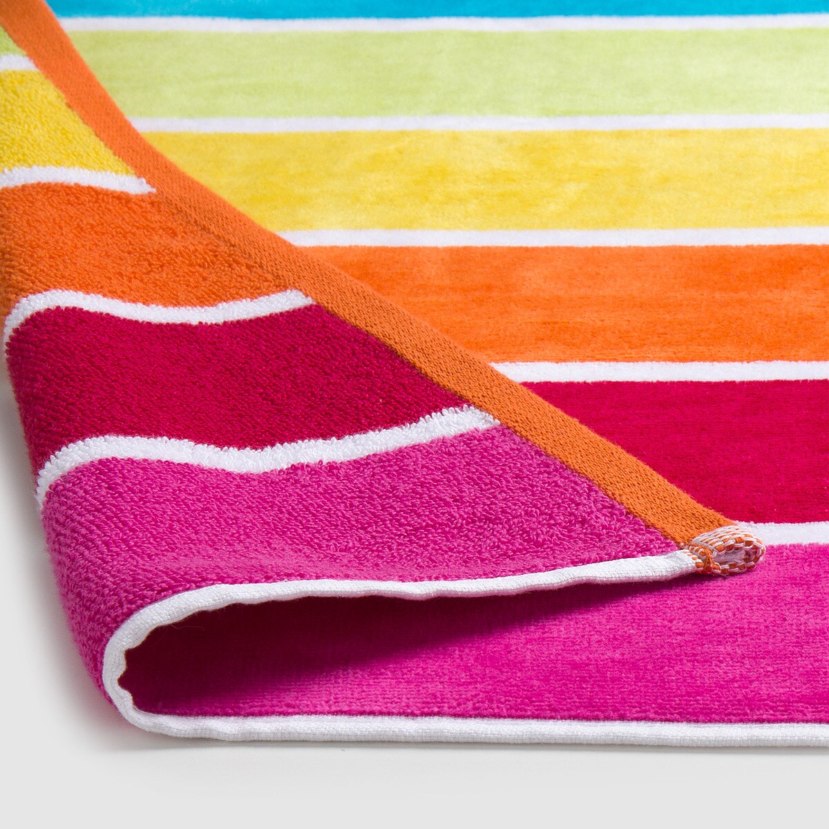 Toalla de playa algodón Raunbow Basics El Corte Inglés · Basics El