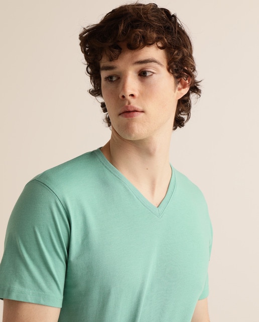 Camiseta con algodón orgánico de hombre