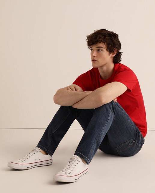 Camiseta con algodón orgánico de hombre