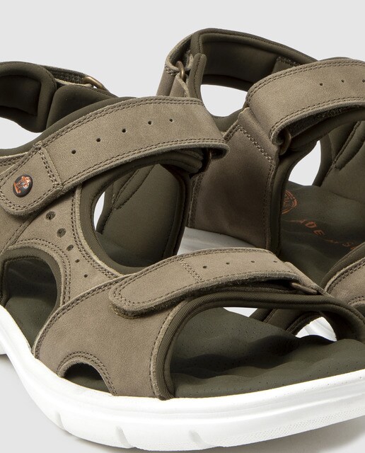 Sandalias de hombre Panama Jack de piel en color verde · Panama Jack · El  Corte Inglés