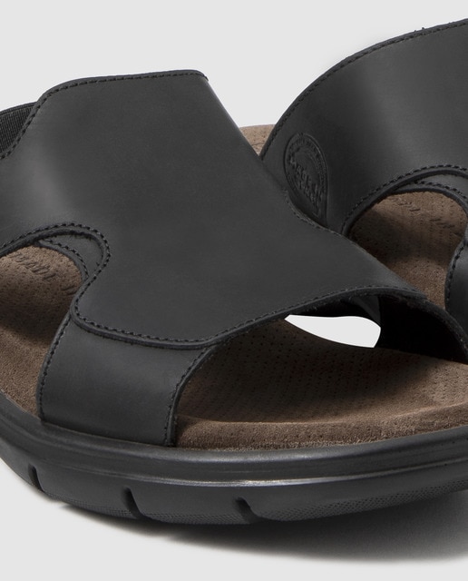 Sandalias de hombre Panama Jack en piel de color negro · Panama Jack · El  Corte Inglés