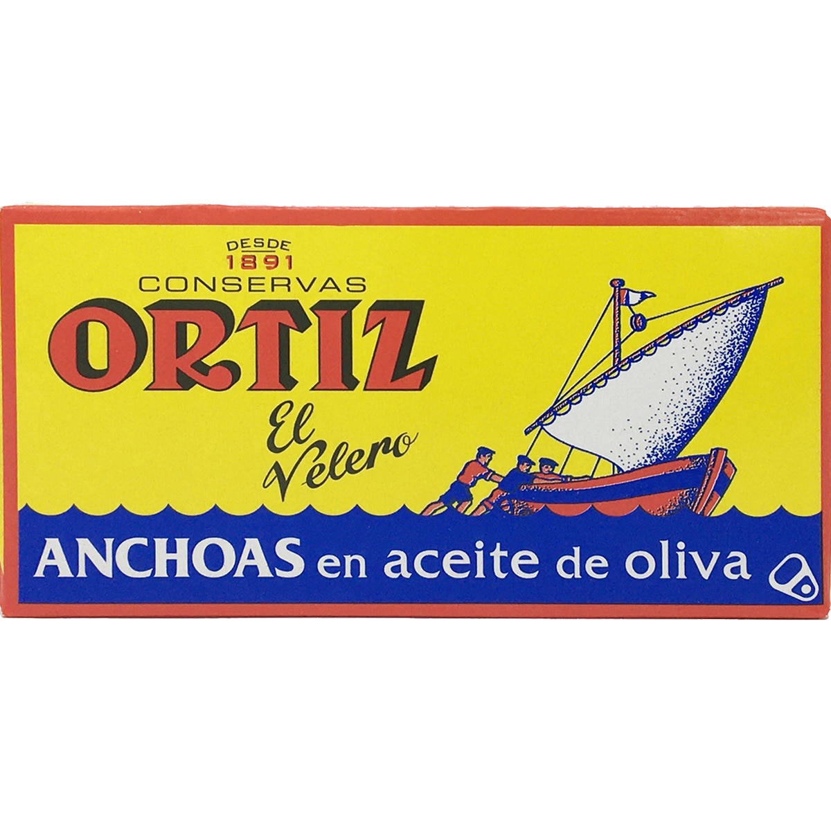 filetes de anchoa en aceite de oliva lata 29 g neto escurrido