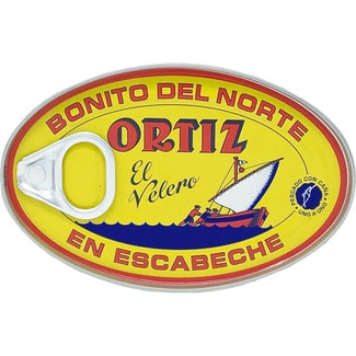 bonito del norte en escabeche lata 82 g neto escurrido - Ortiz
