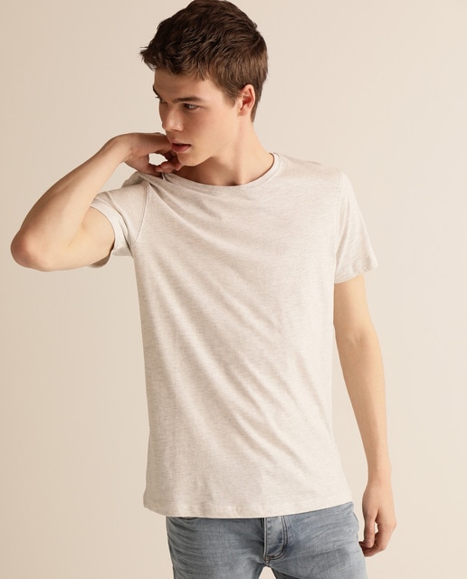 Camiseta con algodón orgánico de hombre