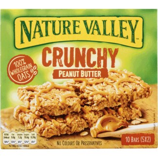 Nature Valley Barritas de Manteiga de Amendoim embalagem 210 g