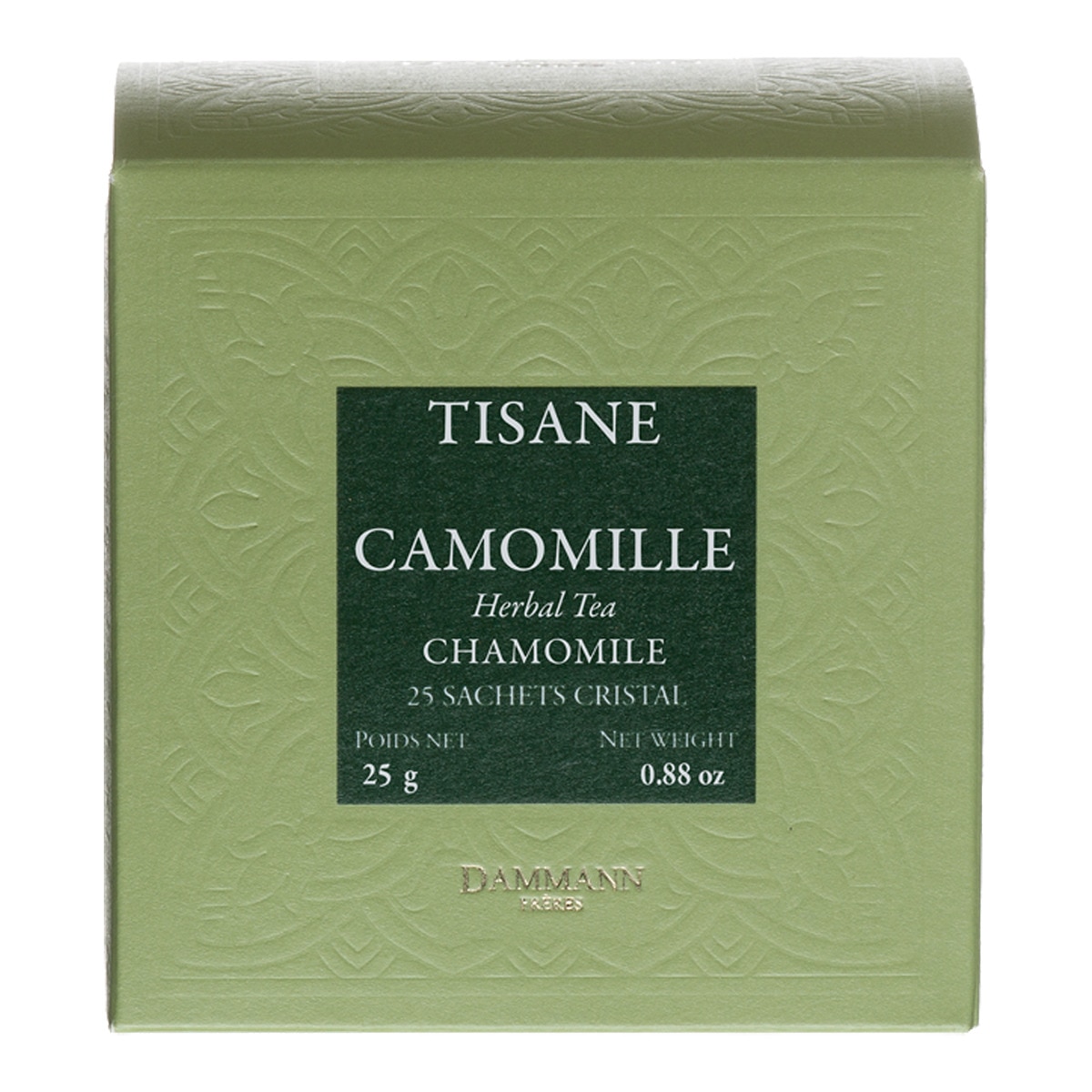 Infusion Cristal Camomille Dammann 25 sachets Dammann