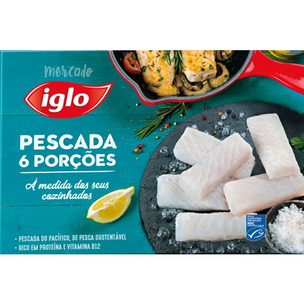 Iglo Pescada 6 Porções embalagem 300 g
