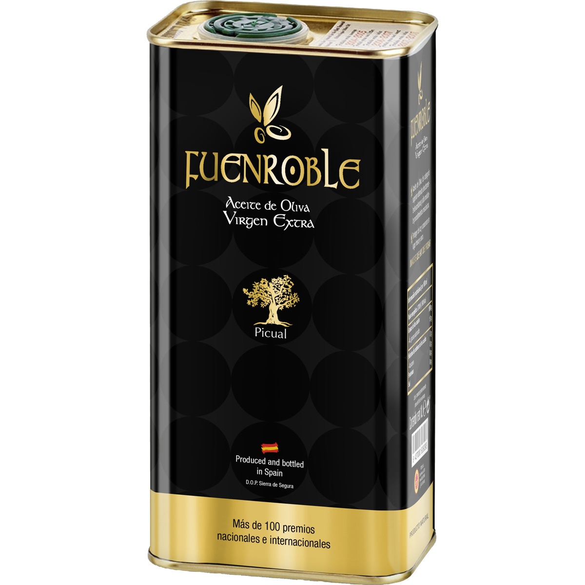 aceite de oliva virgen extra DOP Sierra de Segura lata 1 l