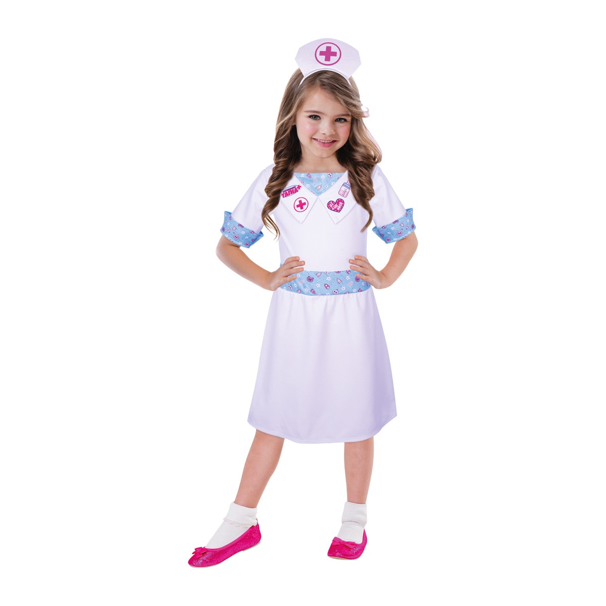 Liragram - Disfraz Infantil Distroller Enfermera Tania