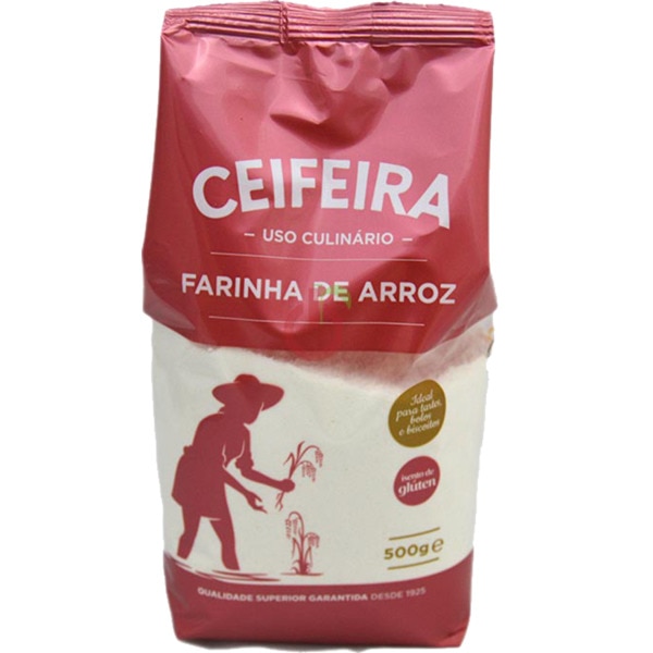 Farinha de Arroz embalagem 500 g