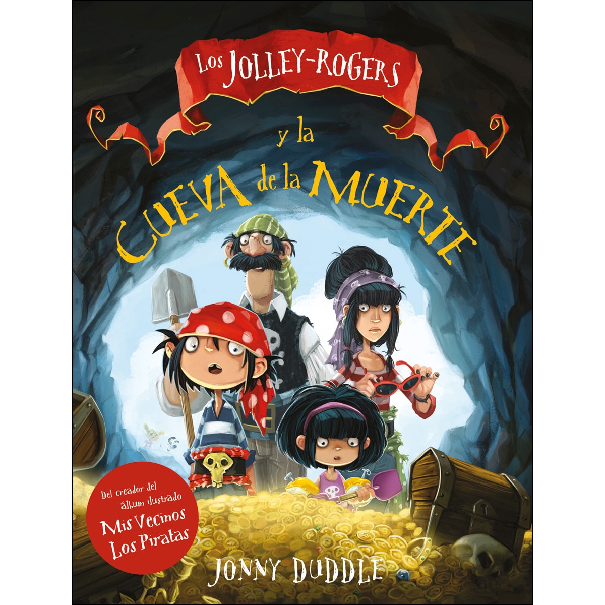 Imagem 0 de Los Jolley-Rogers y la cueva de la muerte (Capa mole com abas)