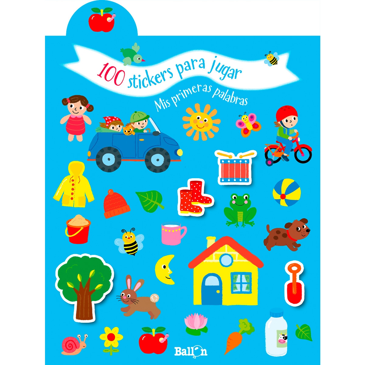 100 STICKERS PARA JUGAR - PRIM PALABRAS (Capa mole) 1