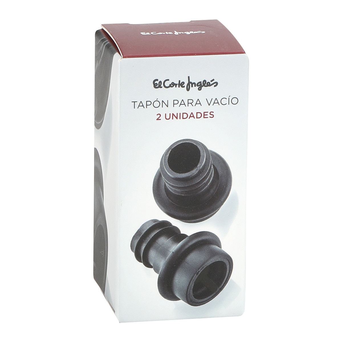 Juego de dos tapones Vinobile El Corte Inglés Negro-3