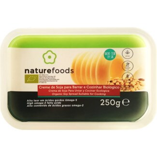 Naturefoods Creme de Soja para Barrar e Cozinhar Biológico embalagem 250 g