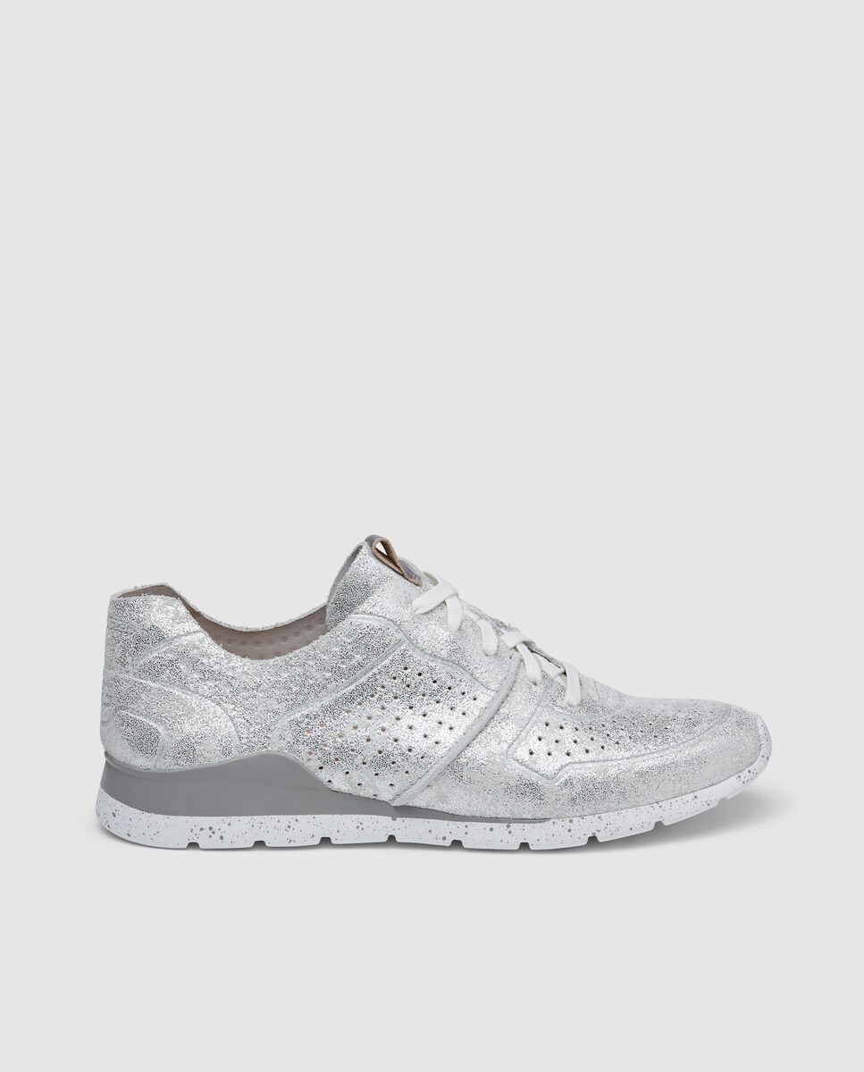 Zapatillas de mujer de piel UGG de color plata · UGG · El Corte Inglés