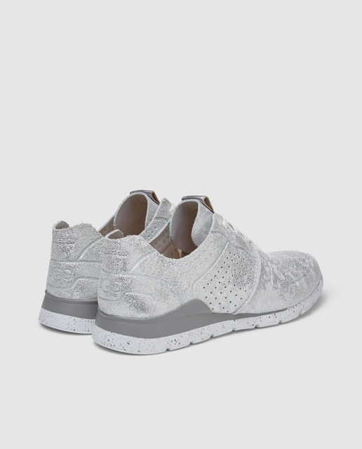 Zapatillas de mujer de piel UGG de color plata · UGG · El Corte Inglés