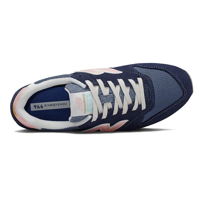 Zapatillas de mujer de serraje New Balance 996 de color azul ... Zapatillas de mujer de serraje New Balance 996 de color azul ...