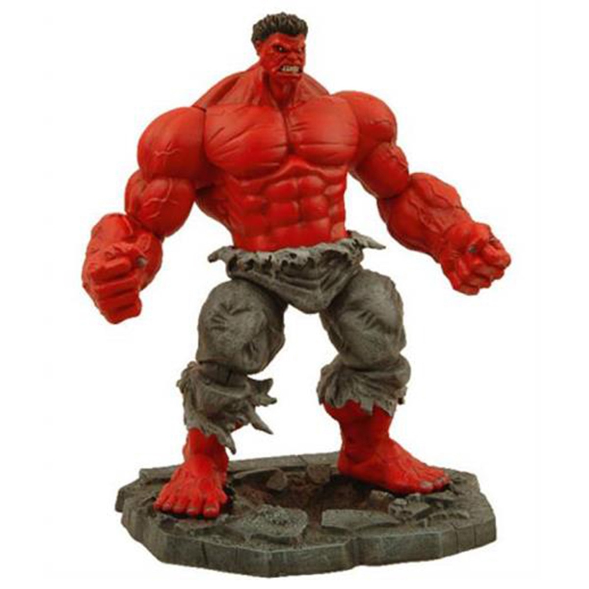 Diamond Select - Figura Marvel Hulk Rojo