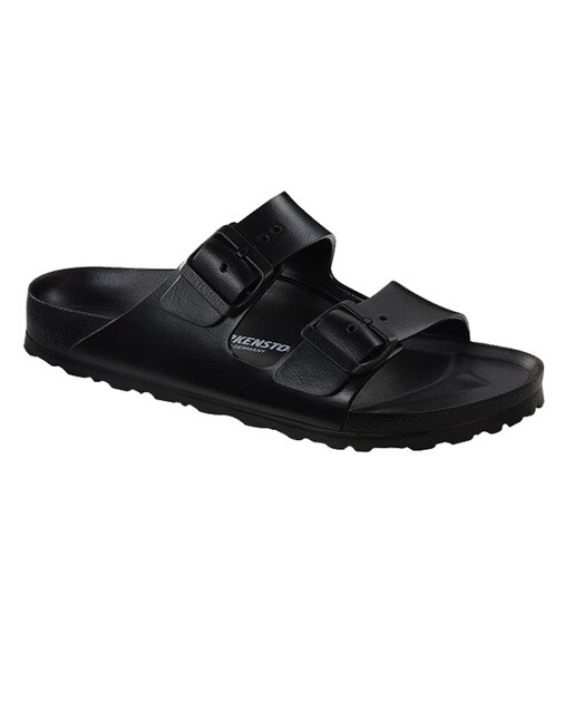 Sandalias de hombre Birkenstock de color negro con doble hebilla ·  Birkenstock · El Corte Inglés