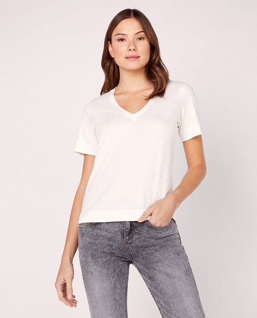 Camiseta básica de mujer con cuello V · Kookai · El Corte Inglés